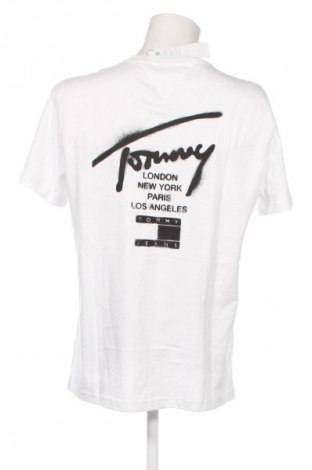 Herren T-Shirt Tommy Jeans, Größe XL, Farbe Weiß, Preis 57,49 €