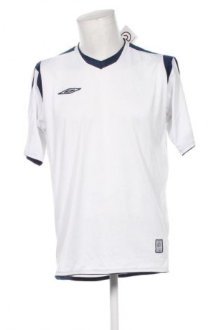 Herren T-Shirt Umbro, Größe L, Farbe Weiß, Preis € 6,49