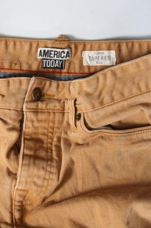 Herren Jeans America Today, Größe M, Farbe Orange, Preis € 8,49