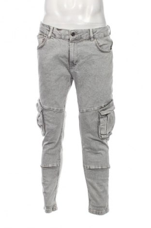 Herren Jeans Bershka, Größe L, Farbe Grau, Preis 11,99 €