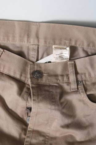 Męskie jeansy Calvin Klein, Rozmiar L, Kolor Beżowy, Cena 144,99 zł