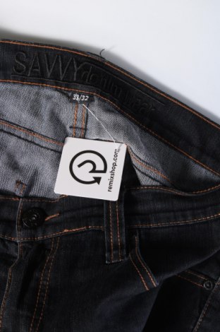 Férfi farmernadrág Savvy Denim, Méret L, Szín Fekete, Ár 4 899 Ft