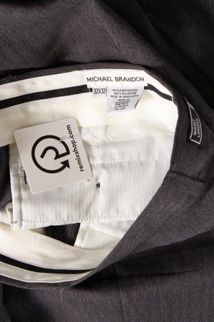 Pantaloni de bărbați Michael Brandon, Mărime M, Culoare Gri, Preț 59,99 Lei