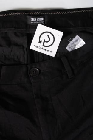 Pantaloni de bărbați Only & Sons, Mărime L, Culoare Negru, Preț 70,99 Lei