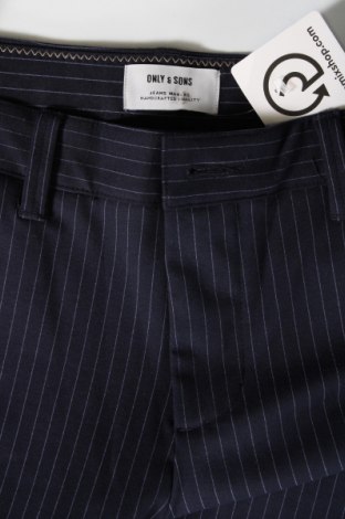 Pantaloni de bărbați Only & Sons, Mărime S, Culoare Albastru, Preț 51,99 Lei