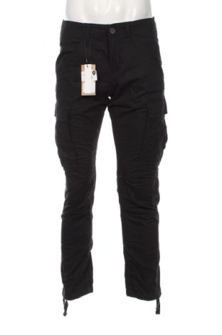 Pantaloni de bărbați Produkt by Jack & Jones, Mărime L, Culoare Negru, Preț 153,99 Lei