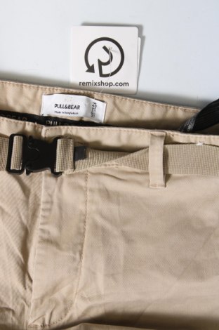 Pantaloni de bărbați Pull&Bear, Mărime M, Culoare Bej, Preț 64,99 Lei