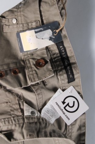 Pantaloni de bărbați Replay, Mărime L, Culoare Bej, Preț 671,99 Lei