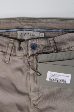 Pantaloni de bărbați Siviglia, Mărime S, Culoare Gri, Preț 159,99 Lei