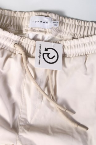 Pantaloni de bărbați Topman, Mărime L, Culoare Ecru, Preț 86,99 Lei