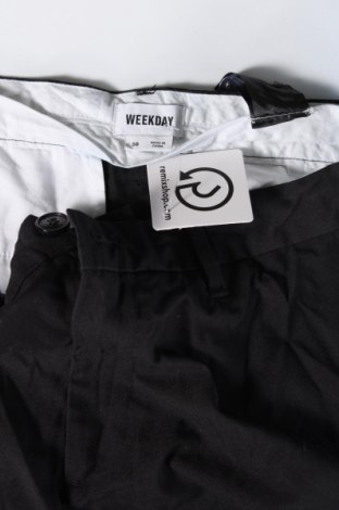 Pantaloni de bărbați Weekday, Mărime L, Culoare Negru, Preț 134,99 Lei