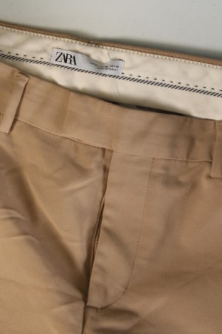 Herrenhose Zara, Größe S, Farbe Beige, Preis € 6,49