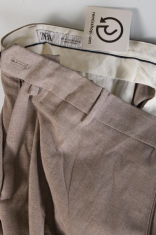 Herrenhose Zara, Größe L, Farbe Beige, Preis € 9,99