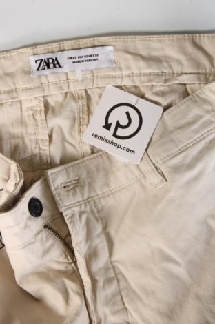 Ανδρικό παντελόνι Zara, Μέγεθος M, Χρώμα  Μπέζ, Τιμή 8,99 €