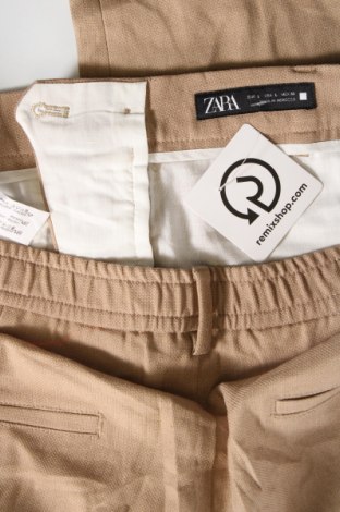 Herrenhose Zara, Größe M, Farbe Beige, Preis € 6,99