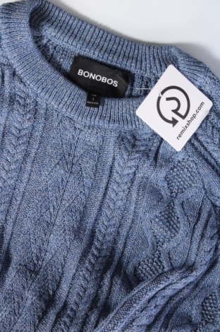 Męski sweter BONOBOS, Rozmiar L, Kolor Niebieski, Cena 22,99 zł