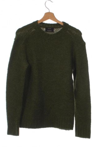 Męski sweter Bershka, Rozmiar XS, Kolor Zielony, Cena 56,99 zł