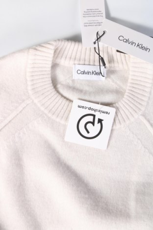 Męski sweter Calvin Klein, Rozmiar S, Kolor Beżowy, Cena 373,99 zł