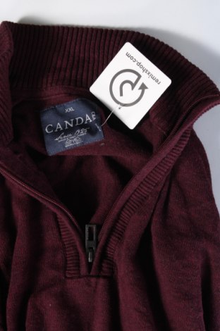 Herrenpullover Canda, Größe XXL, Farbe Rot, Preis 14,99 €