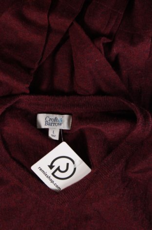 Herrenpullover Croft & Barrow, Größe L, Farbe Rot, Preis € 12,99