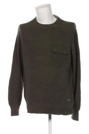 Herrenpullover Denham, Größe XL, Farbe Grün, Preis € 28,49