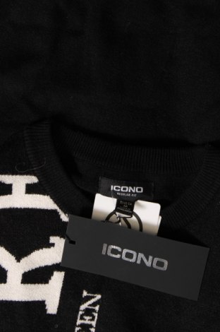 Męski sweter ICONO, Rozmiar M, Kolor Czarny, Cena 86,99 zł