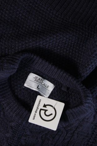 Herrenpullover Jean Pascale, Größe L, Farbe Blau, Preis 8,99 €