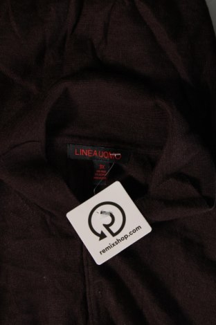 Męski sweter Linea Uomo, Rozmiar 3XL, Kolor Brązowy, Cena 83,99 zł