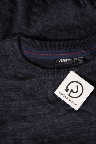 Herrenpullover Livergy, Größe M, Farbe Blau, Preis € 12,99