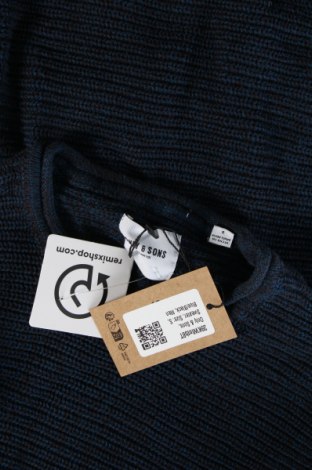 Herrenpullover Only & Sons, Größe S, Farbe Blau, Preis € 20,99