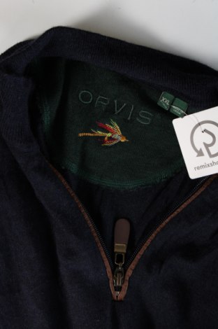 Férfi pulóver Orvis, Méret XL, Szín Kék, Ár 9 499 Ft