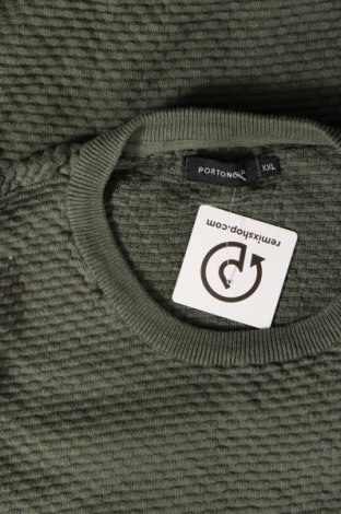 Herrenpullover Portonova, Größe XXL, Farbe Grün, Preis € 14,99