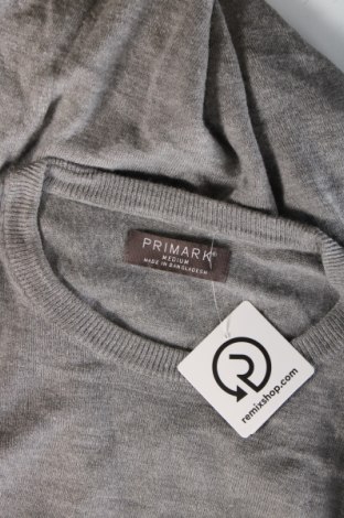 Мъжки пуловер Primark, Размер M, Цвят Сив, Цена 19,99 лв.