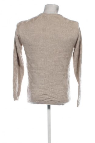 Herrenpullover Smog, Größe S, Farbe Beige, Preis 13,99 €