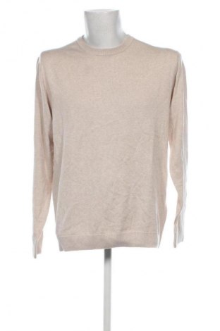 Herrenpullover Tom Tailor, Größe XL, Farbe Beige, Preis 18,99 €