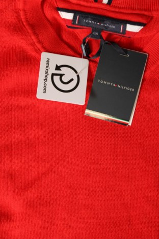 Herrenpullover Tommy Hilfiger, Größe 3XL, Farbe Rot, Preis € 91,99