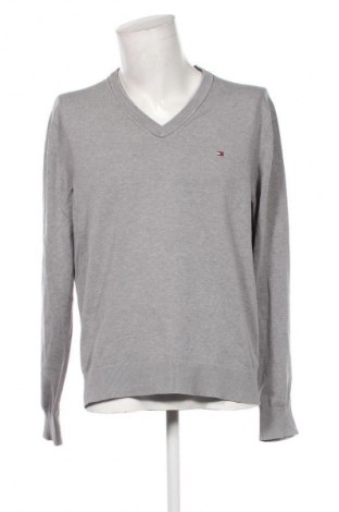 Herrenpullover Tommy Hilfiger, Größe L, Farbe Grau, Preis 141,49 €