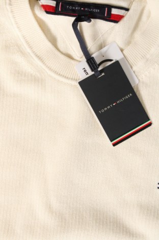 Męski sweter Tommy Hilfiger, Rozmiar XL, Kolor ecru, Cena 357,99 zł