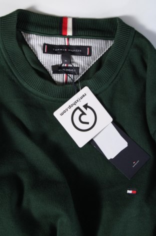 Męski sweter Tommy Hilfiger, Rozmiar M, Kolor Zielony, Cena 449,99 zł