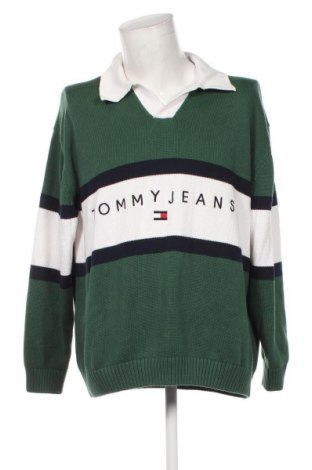 Pánsky sveter  Tommy Jeans, Veľkosť L, Farba Zelená, Cena  103,45 €