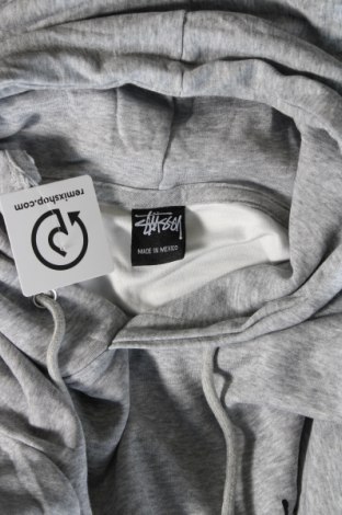 Herren Sweatshirt Stussy, Größe S, Farbe Grau, Preis 57,49 €