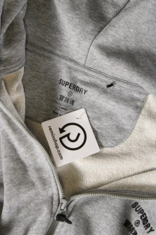 Herren Sweatshirt Superdry, Größe L, Farbe Grau, Preis € 10,99