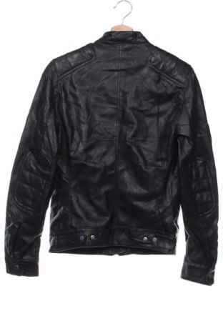 Herren Lederjacke H&M, Größe XS, Farbe Schwarz, Preis 32,99 €