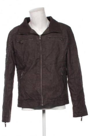 Herren Lederjacke Much More, Größe L, Farbe Grau, Preis 34,49 €