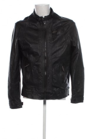 Herren Lederjacke Selected Homme, Größe XL, Farbe Schwarz, Preis 97,41 €