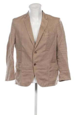 Herren Sakko Blazek, Größe L, Farbe Beige, Preis 9,99 €