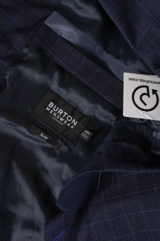 Herren Sakko Burton of London, Größe M, Farbe Blau, Preis € 32,99