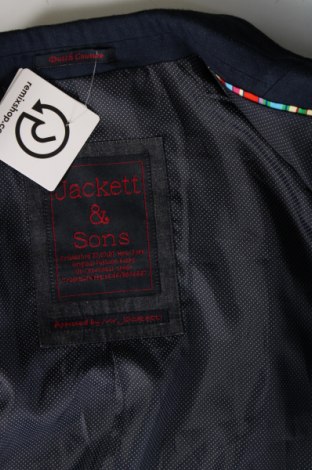 Herren Sakko Jackett & Sons, Größe L, Farbe Blau, Preis € 11,99