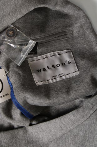 Herren Sakko Watson's, Größe S, Farbe Grau, Preis € 8,99