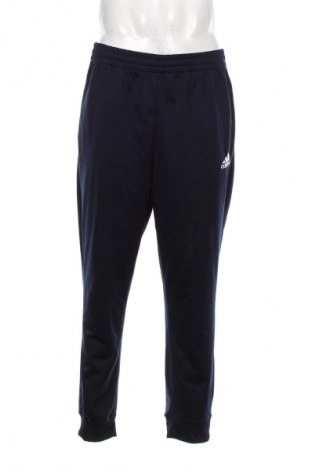 Pantaloni trening de bărbați Adidas, Mărime XL, Culoare Albastru, Preț 150,99 Lei